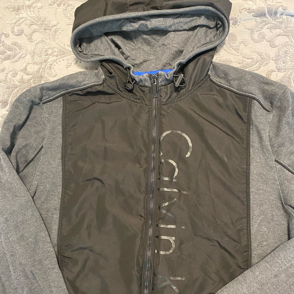 Calvin Klein | Men’s Hooded Full Zip Jacket, Size L
